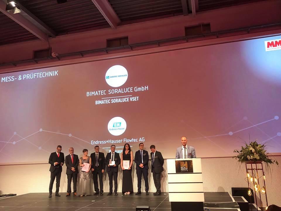 Image for:BIMATEC SORALUCE receives the Best of Industry Award